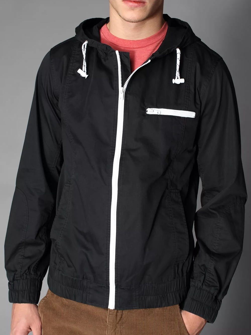 BDG Cotton Windbreaker Jacket S Urban Outfitters Streetwear Y2K Gorpcore Rare